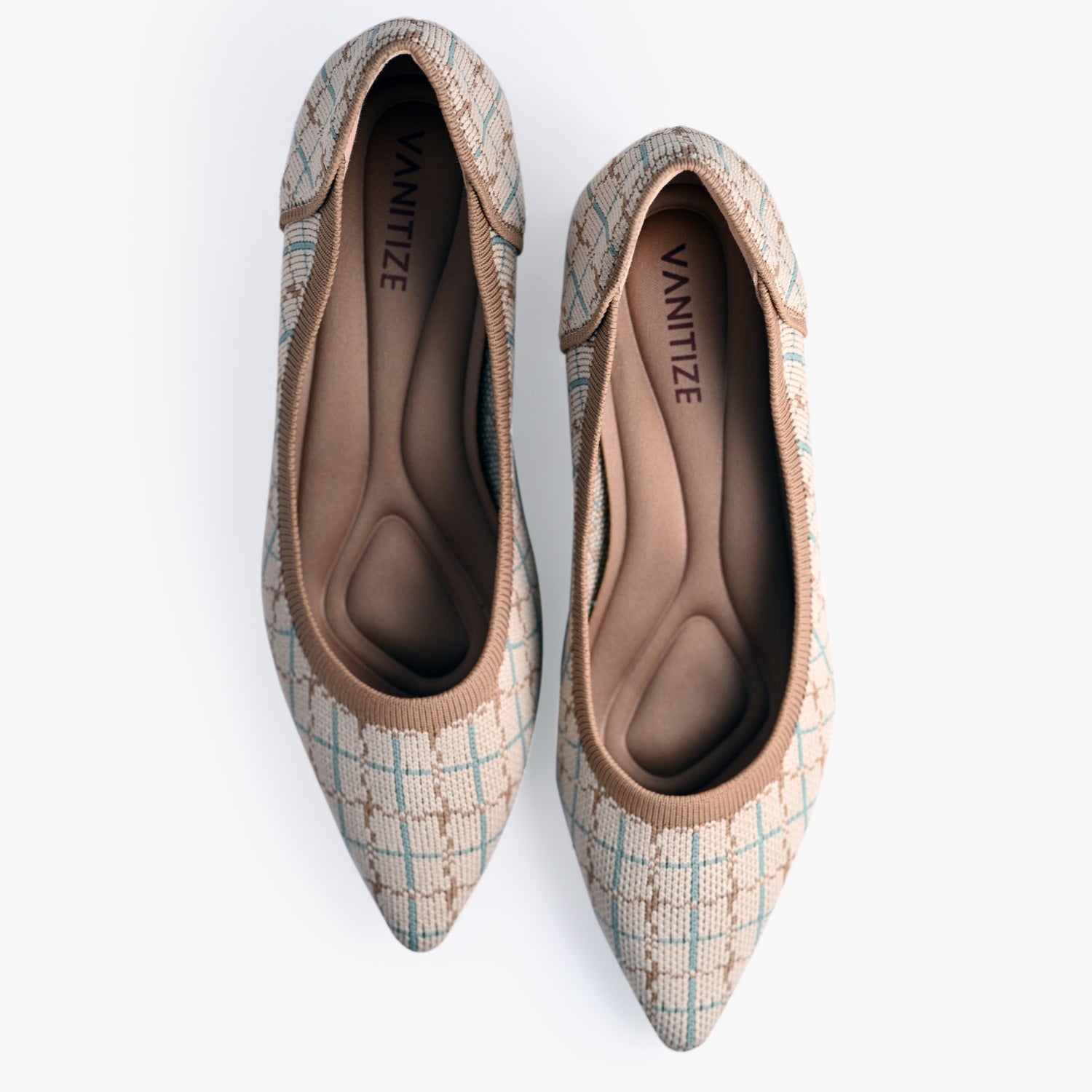 Chéquer - Block Heels - Beige